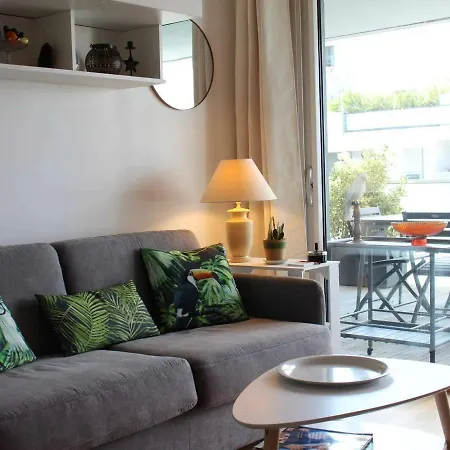 Studio Moderne 4 Pers Au Centre De Avec Terrasse Et Garage, Proche Plage Et Commerces - Fr-1-245-162 * La Baule-Escoublac